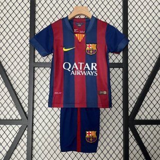 Maillot Barcelone 1ª Retro Enfant 2014 2015