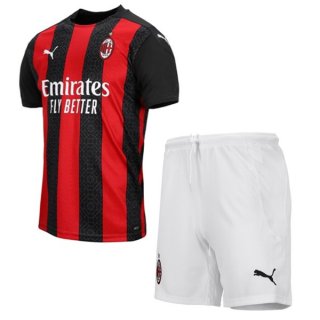 Maillot AC Milan 1ª Enfant 2020-21 Rouge