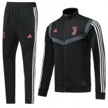 Survetement Enfant Juventus 2019-20 Rose Noir