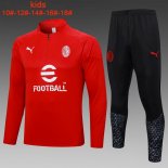 Enfant Training AC Milan 2024 Rouge