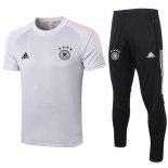 Entrainement Allemagne Conjunto Complet 2020 Gris Noir