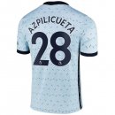 Maillot Chelsea NO.28 Azpilicueta 2ª 2020-21 Bleu