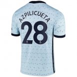 Maillot Chelsea NO.28 Azpilicueta 2ª 2020-21 Bleu