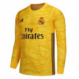 Maillot Real Madrid 1ª ML Gardien 2019-20 Jaune