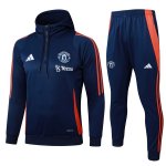 Survetement Capuche Manchester United 2025-26 Bleu