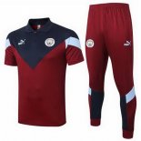 Polo Manchester City Conjunto Complet 2020-21 Bordeaux