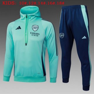 Enfant Sweat Shirt Capuche Arsenal 2025-26 Vert 5 Enfant Sweat Shirt Capuche Arsenal 2025-26 Vert 5