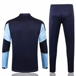 Survetement Manchester City 2020-21 Bleu Noir