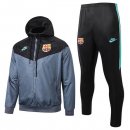 Coupe Vent Barcelone Conjunto Complet 2019-20 Gris