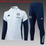 Enfant Survetement Arsenal 2026-27 Gris