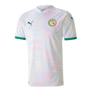 Thailande Maillot Sénégal 2ª 2020 Blanc