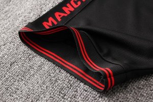 Polo Conjunto Complet Manchester United 2019-20 Noir Rouge