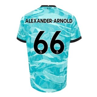 Maillot Liverpool NO.66 Arnold 2ª 2020-21 Bleu