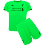 Maillot Liverpool Gardien Enfant 2019-20 Vert