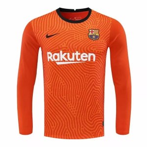 Maillot Barcelone Gardien ML 2020-21 Orange