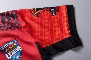 Thailande Maillot Tonga RLWC 1ª 2017 2018 Rouge