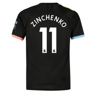 Maillot Manchester City NO.11 Zinchenko 2ª 2019-20 Noir