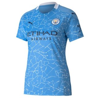 Maillot Manchester City 1ª Femme 2020-21 Bleu