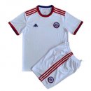 Maillot Chili 2ª Enfant 2022 Blanc