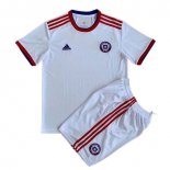 Maillot Chili 2ª Enfant 2022 Blanc