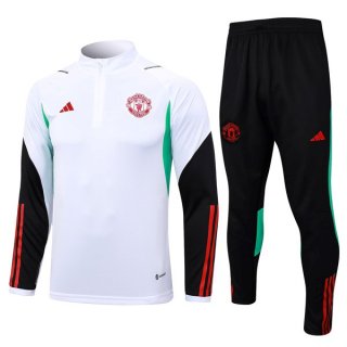 Training Manchester United 2024 Blanc Rouge