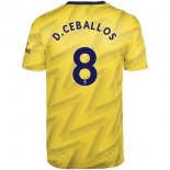 Maillot Arsenal NO.8 D.Ceballos 2ª 2019-20 Jaune