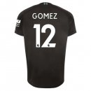 Maillot Liverpool NO.12 Gomez 3ª 2019-20 Noir