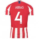 Thailande Maillot Atletico Madrid NO.4 Arias 1ª 2019-20 Rouge