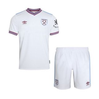 Maillot West Ham United 2ª Enfant 2019-20 Blanc