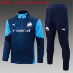 Enfant Sweatshirt Marseille 2026-27 Bleu 2 Enfant Sweatshirt Marseille 2026-27 Bleu 2