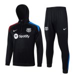 Sweat Shirt Capuche Barcelone 2024-25 Noir 3 Sweat Shirt Capuche Barcelone 2024-25 Noir 3