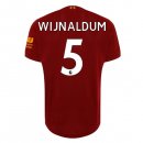 Maillot Liverpool NO.5 Wijnaldum 1ª 2019-20 Rouge