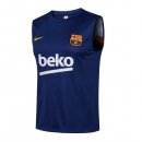 Maillot Barcelone Sans Manches 2022 Bleu Noir