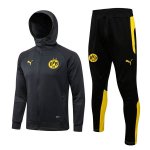 Sweat Shirt Capuche Ensemble Complet Borussia Dortmund 2022-23 Gris Sweat Shirt Capuche Ensemble Complet Borussia Dortmund 2022-23 Gris