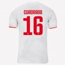 Maillot Juventus NO.16 Cuadredo 2ª 2019-20 Gris Blanc