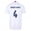 Maillot Real Madrid 1ª NO.4 Sergio Ramos 2020-21 Blanc