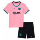 Maillot Barcelone 3ª Enfant 2020-21 Rose