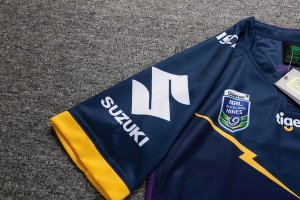 Thailande Maillot Melbourne Storm 2017 2018 Bleu