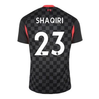 Maillot Liverpool NO.23 Shaqiri 3ª 2020-21 Noir