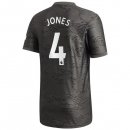 Maillot Manchester United NO.4 Jones 2ª 2020-21 Noir