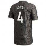 Maillot Manchester United NO.4 Jones 2ª 2020-21 Noir