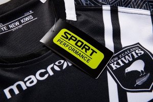 Thailande Maillot New Zealand Kiwis RLWC 1ª 2017 2018 Noir