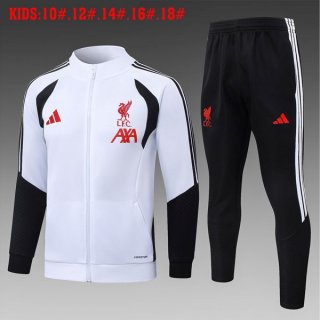Enfant Survetement Liverpool 2026-27 Blanc 2
