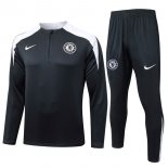 Sweatshirt Chelsea 2025-26 Noir 5  Sweatshirt Chelsea 2025-26 Noir 5