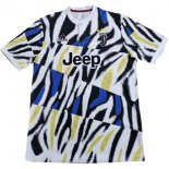 Thailande Maillot Juventus Spécial 2021-22 Jaune Bleu