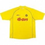 Thailande Maillot Borussia Dortmund 1ª Retro 2002 Jaune