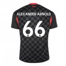 Maillot Liverpool NO.66 Arnold 3ª 2020-21 Noir