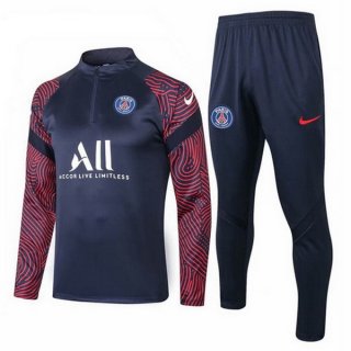 Survetement Paris Saint Germain 2020-21 Noir Rouge Blanc