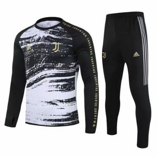 Survetement Juventus 2020-21 Blanc Noir Jaune