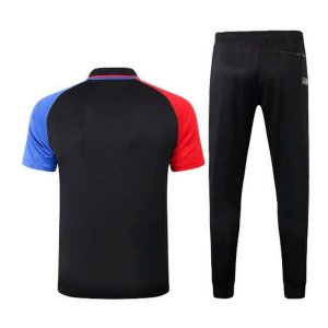 Polo Ensemble Complet Paris Saint Germain 2020-21 Noir Bleu